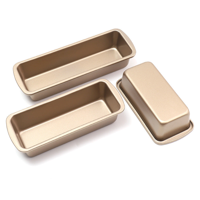 Gold Non-Stick Pound Cake Loaf Pan Rectangular Toast Baking Tin image 5