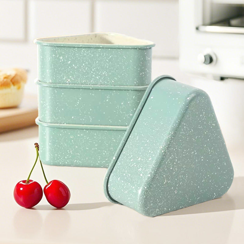 Ceramic-Glaze Triangle Toast Mold Double-Sided Non-Stick 10.5cm Side 4cm High image 4