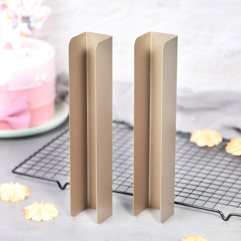 Non-Stick U-Shaped Cookie Mold 24x4x4cm Cranberry Biscuit Forming Tin image 4