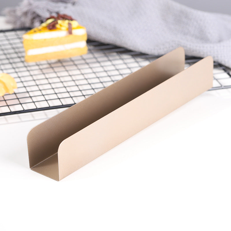 Non-Stick U-Shaped Cookie Mold 24x4x4cm Cranberry Biscuit Forming Tin image 2