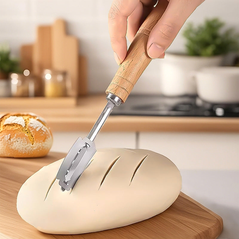 European bread lame set 18.5x2.5cm with 5 blades