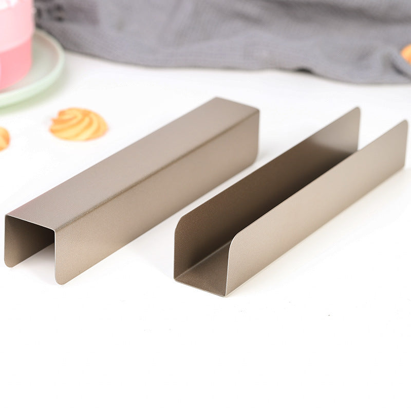 Non-Stick U-Shaped Cookie Mold 24x4x4cm Cranberry Biscuit Forming Tin image 3