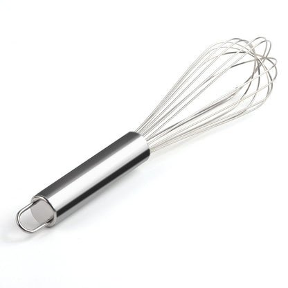 14-inch stainless steel thick-handle whisk 34cm